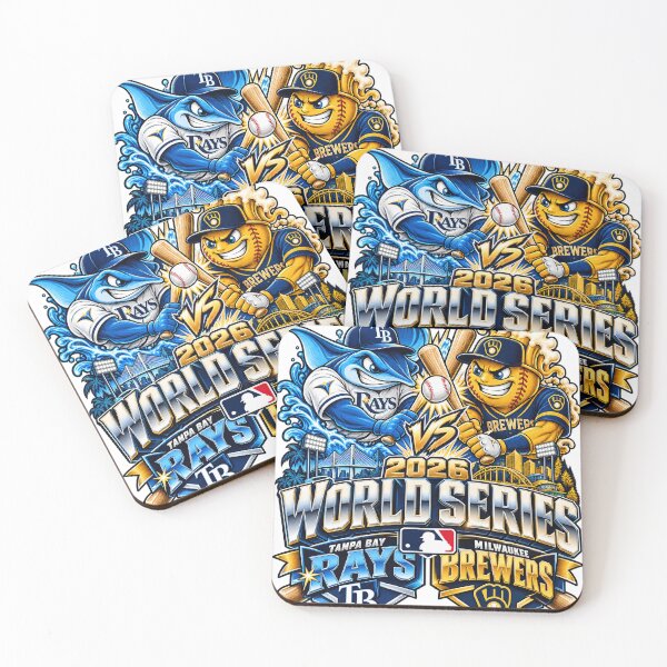 Item preview, Tampa Bay Rays vs Milwaukee Brewers 2026 World Series designed and sold by Kyrakita-art.