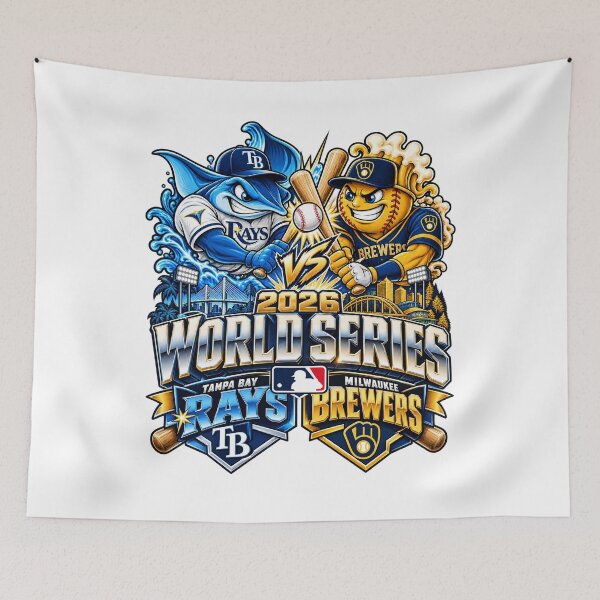 Item preview, Tampa Bay Rays vs Milwaukee Brewers 2026 World Series designed and sold by Kyrakita-art.