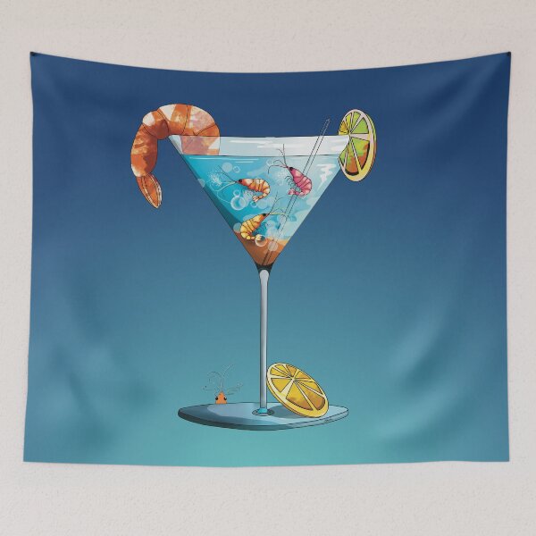 Item preview, Prawn Cocktail Shrimp Martini designed and sold by Karin Taylor.