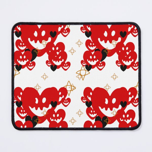 Item preview, Halloween Y2K heart seamless pattern designed and sold by Miupinnie.
