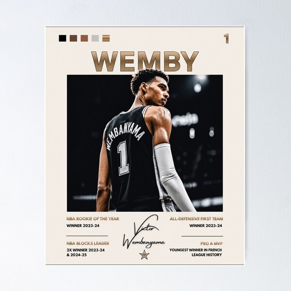 Item preview, Victor Wembanyama designed and sold by derricwise.