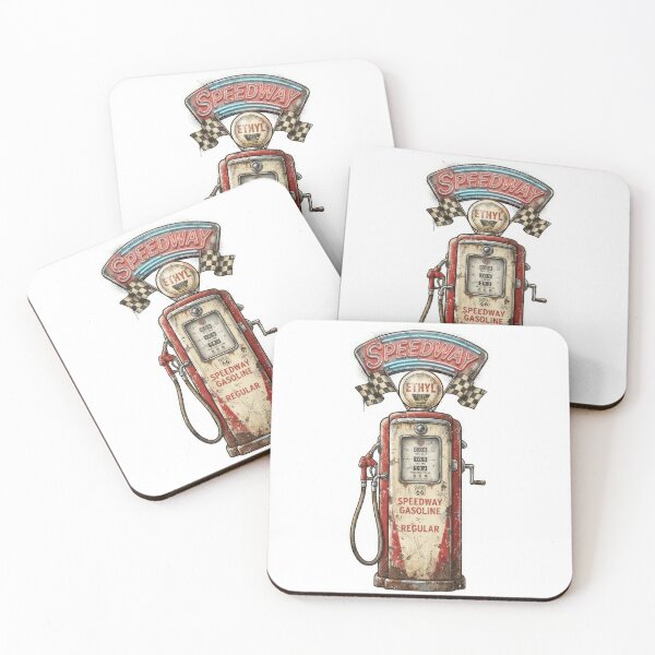 Item preview, Vintage Speedway Gasoline Pump Route 66 designed and sold by Rahat3344.