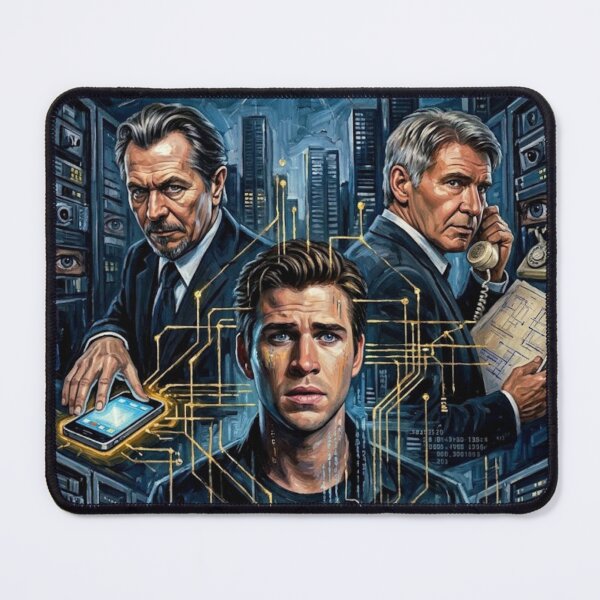 Item preview, Paranoia Thriller Fine Art Tribute designed and sold by Art's Diner.