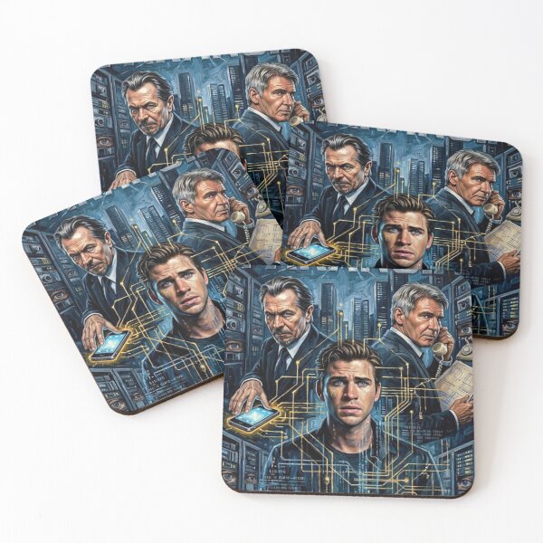 Item preview, Paranoia Thriller Fine Art Tribute designed and sold by Art's Diner.
