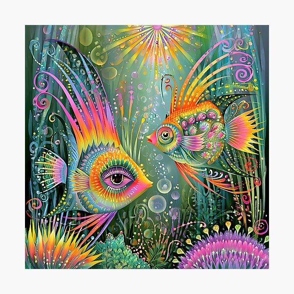Item preview, Psychedelic Prism Ocean Passage designed and sold by bloorose.