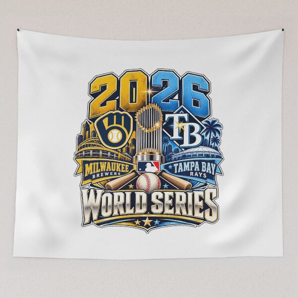 Item preview, Tampa Bay Rays vs Milwaukee Brewers 2026 World Series designed and sold by Kyrakita-art.