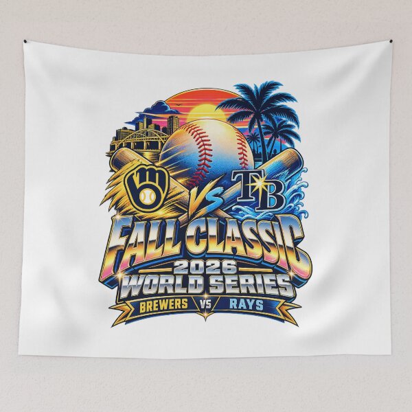 Item preview, Tampa Bay Rays vs Milwaukee Brewers 2026 World Series designed and sold by Kyrakita-art.