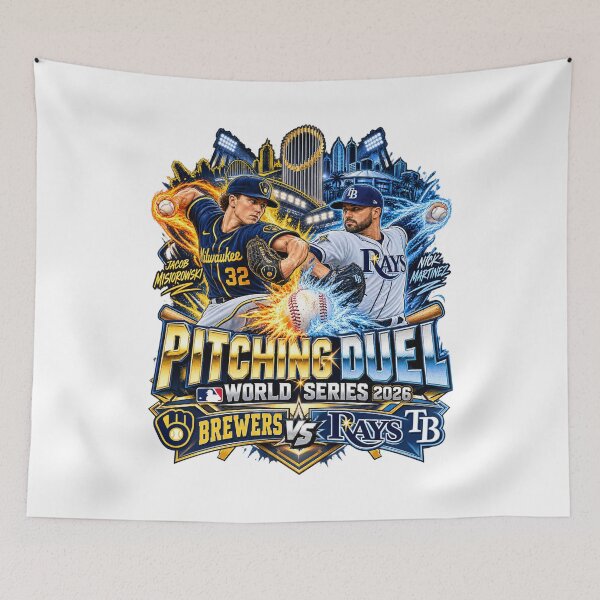 Item preview, Tampa Bay Rays vs Milwaukee Brewers 2026 World Series designed and sold by Kyrakita-art.