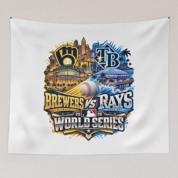 Item preview, Tampa Bay Rays vs Milwaukee Brewers 2026 World Series designed and sold by Kyrakita-art.