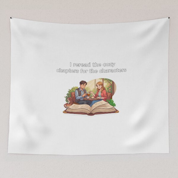 Item preview, Cozy Chapters Quote Art designed and sold by NiftyWrx.