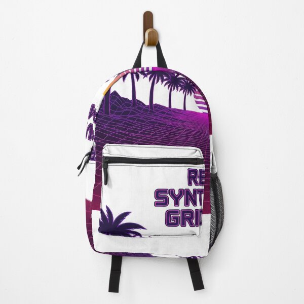 Item preview, Retro Synthwave Grid Palm Sunset Design designed and sold by Rahat3344.