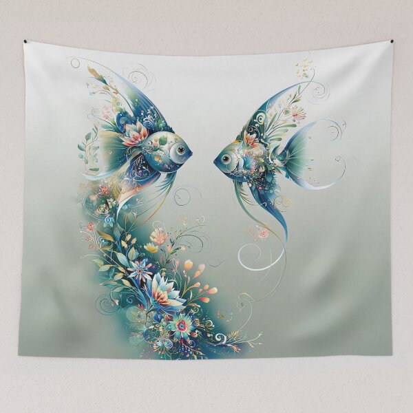 Item preview, Botanical Breeze Betta Serenade designed and sold by bloorose.
