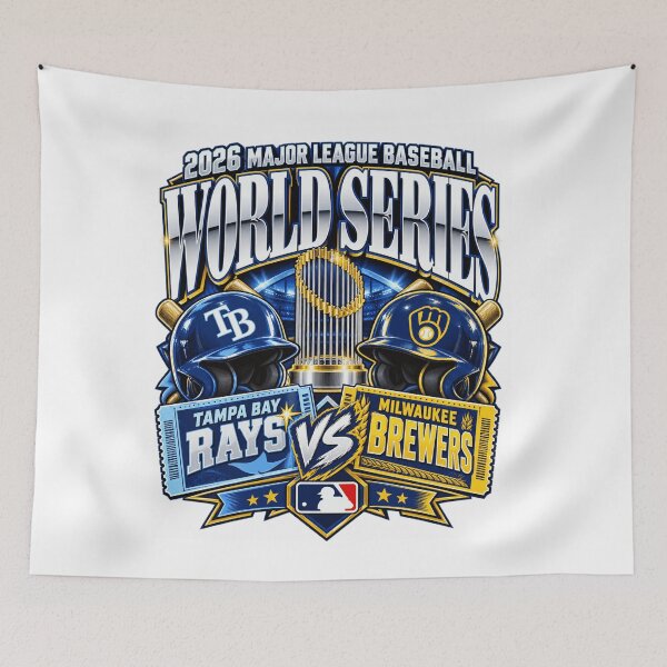 Item preview, Tampa Bay Rays vs Milwaukee Brewers 2026 World Series designed and sold by Kyrakita-art.