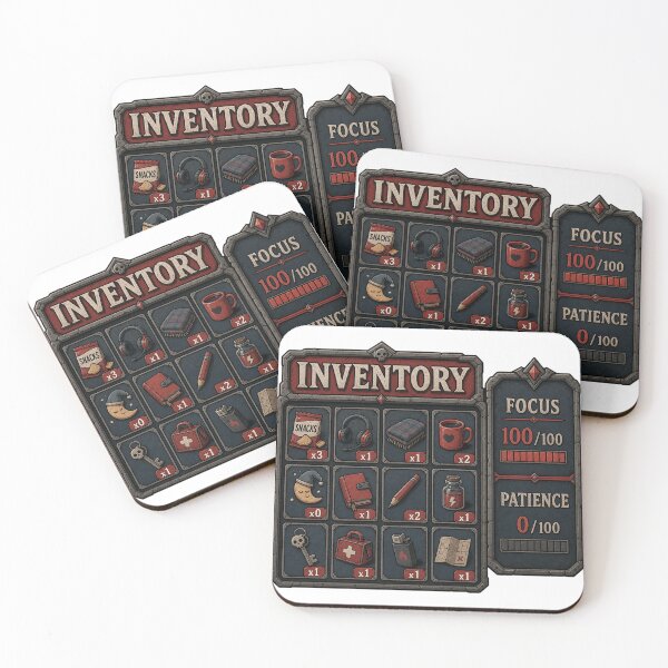Item preview, Inventory Screen Focus Stats designed and sold by MOSIDRIP™.