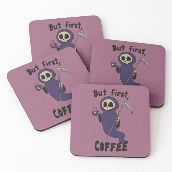 Item preview, But first, coffee designed and sold by Illustrated by Ines.