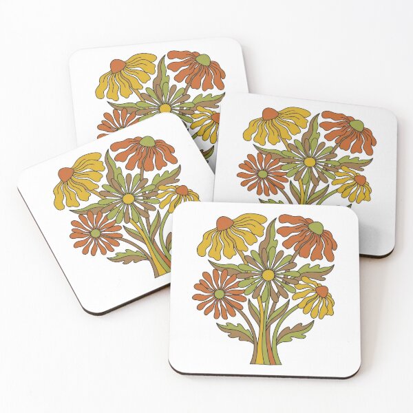 Item preview, Retro 1970s Vintage Floral Bouquet Art designed and sold by Rahat3344.