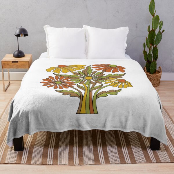 Item preview, Retro 1970s Vintage Floral Bouquet Art designed and sold by Rahat3344.