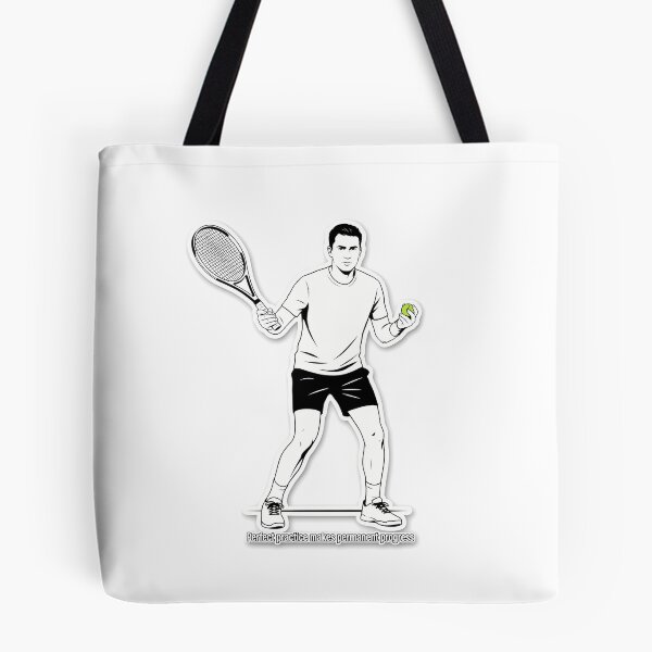 Item preview, Minimalist Tennis Player in Focus designed and sold by NiftyWrx.