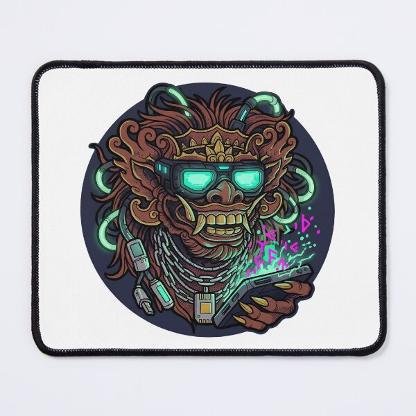 Item preview, Barong VR Goggles Cyber Hacker Balinese Mask designed and sold by Odd Even Number.