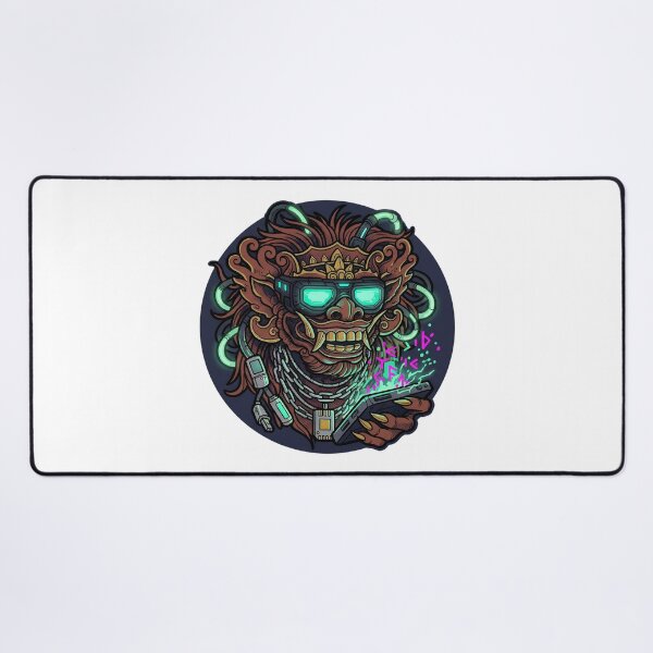 Item preview, Barong VR Goggles Cyber Hacker Balinese Mask designed and sold by Odd Even Number.
