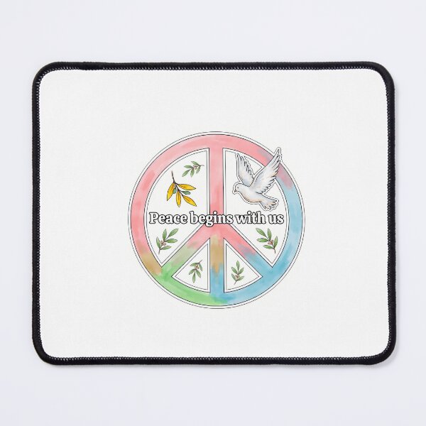 Item preview, Nostalgic Peace Sign Watercolor designed and sold by NiftyWrx.