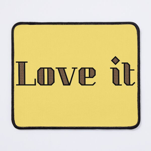 Item preview, Love It – Trendy Leopard Print Aesthetic Typography Quote designed and sold by Evelashop.