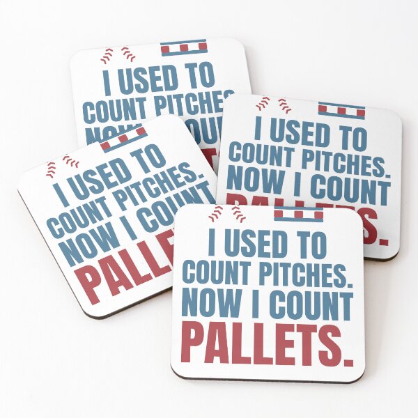Item preview, I Used to Count Pitches. Now I Count Pallets. Funny Former Pitcher Warehouse designed and sold by Dock & Diamond Co..
