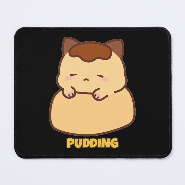 Item preview, Pudding | The Little Loaves Sleepy Cat with Flan designed and sold by HexAndHearth.