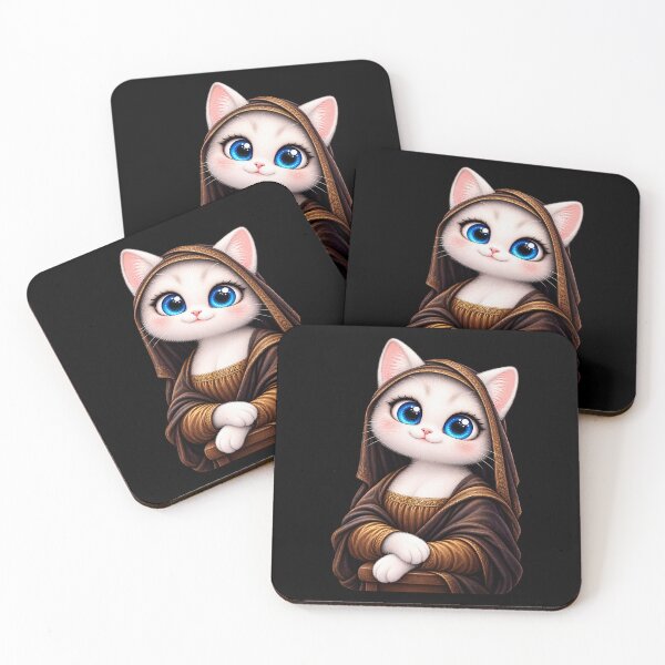 Item preview, Mona Lisa Cat  designed and sold by Meow Story .