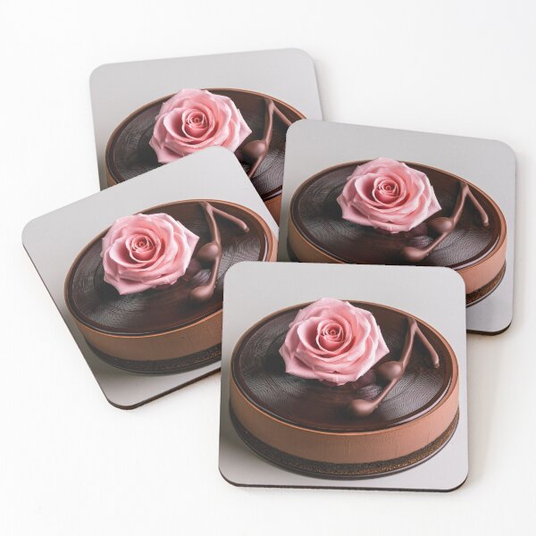 Artikelvorschau, Rose and Music Schokoladen-Käsekuchen entworfen und verkauft von Neo-Chrio.