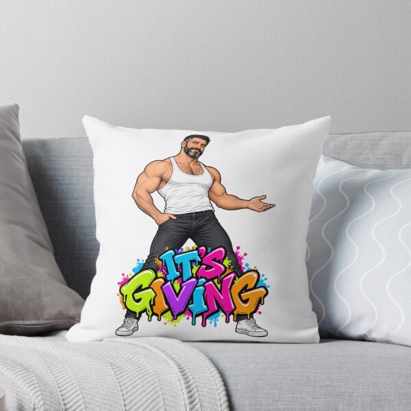 Item preview, It's Giving Gay Graffiti Man Illustration designed and sold by Daddy Issues Art Co.