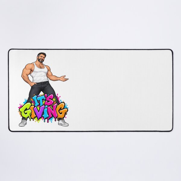 Item preview, It's Giving Gay Graffiti Man Illustration designed and sold by Daddy Issues Art Co.
