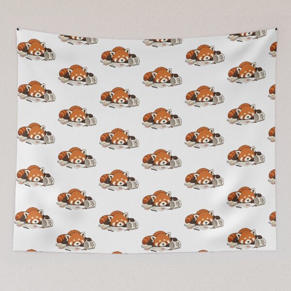 Item preview, Tired Red Panda Empty Coffee Mug Office Humor designed and sold by Greky.