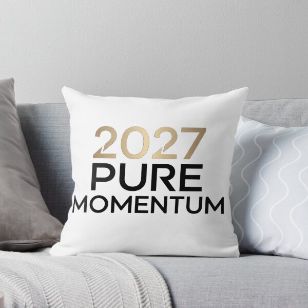 Item preview, 2027 Pure Momentum - Motivational Minimalist Gold and Black Typography Design designed and sold by Nubian Style.