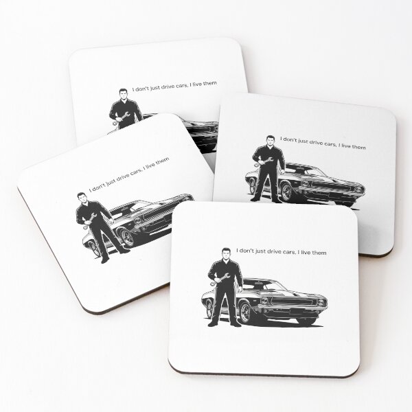 Item preview, Confident Car Enthusiast with Bold Quote designed and sold by NiftyWrx.