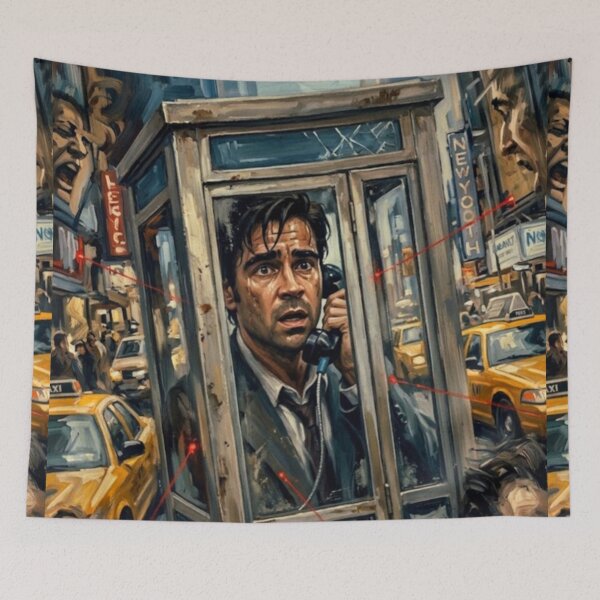 Item preview, Phone Booth Thriller Fine Art Tribute designed and sold by Art's Diner.