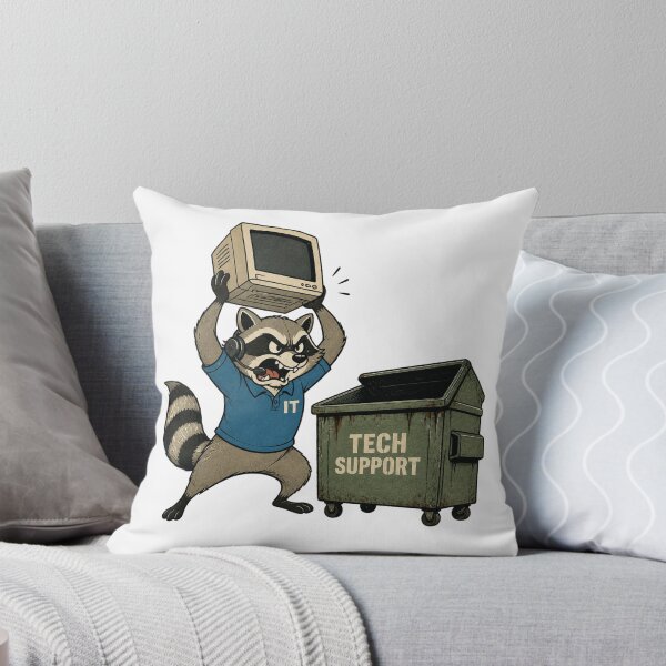 Item preview, HAVE YOU TRIED SMASHING IT AGAINST A TRASH CAN? designed and sold by Greky.