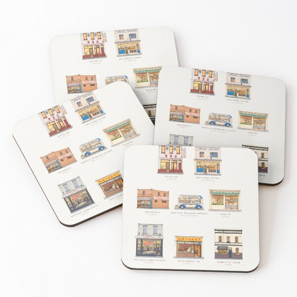 Item preview, Moosh's Melbourne: Eight Shopfronts designed and sold by Ooshimooshi.