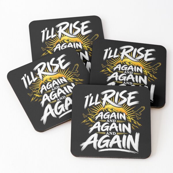 Item preview, I'll Rise Again and Again – Strength & Resilience designed and sold by mygiftideas.