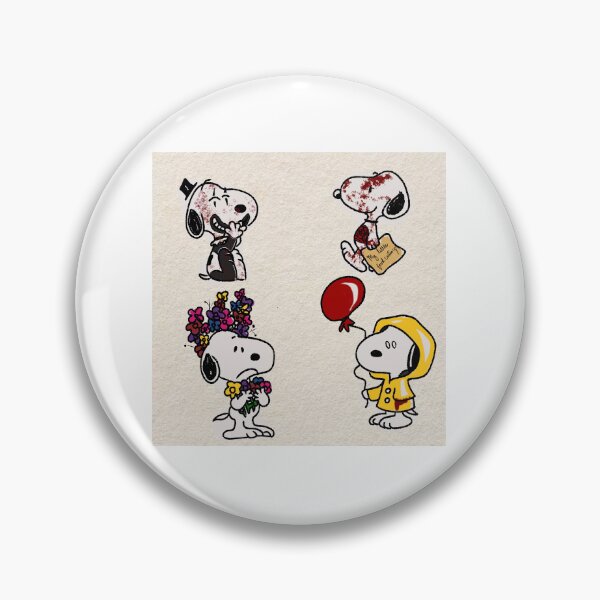 Artikelvorschau, Horror Snoopy Flash entworfen und verkauft von Kanari-Tattoos.