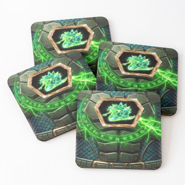 Item preview, Dark Sorcerer Armor - Green Neon Monster designed and sold by keythxctrs.