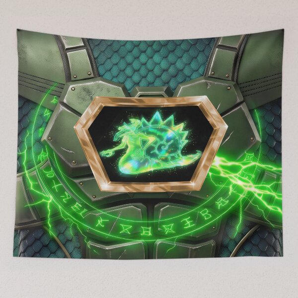 Item preview, Dark Sorcerer Armor - Green Neon Monster designed and sold by keythxctrs.
