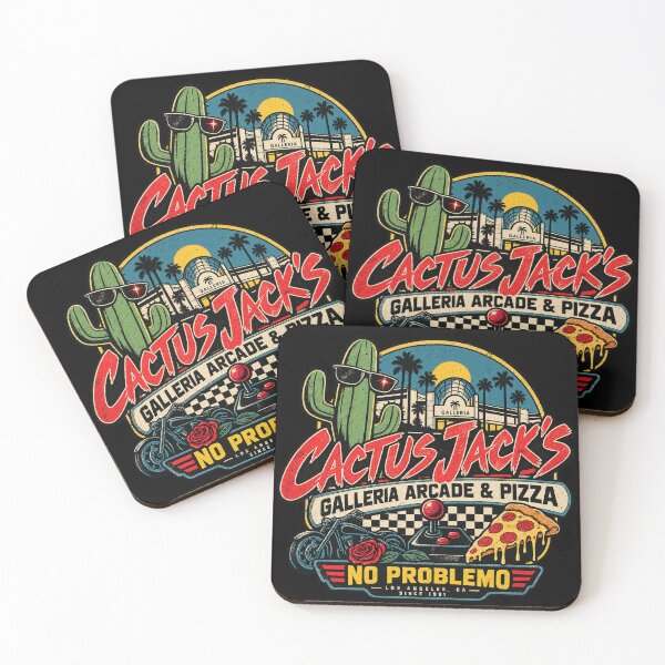 Item preview, Cactus Jack’s Galleria Arcade & Pizza — No Problemo designed and sold by OriginalGamer55.