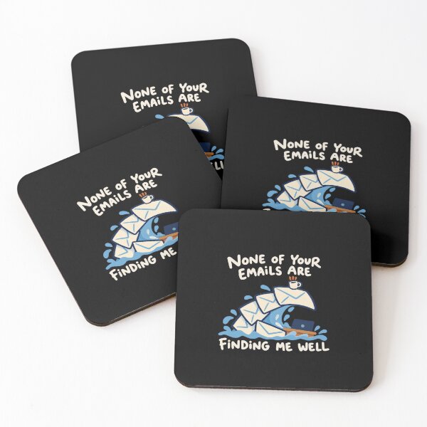 Item preview, None of Your Emails Are Finding Me Well - Email Tsunami Graphic designed and sold by AMICO77.