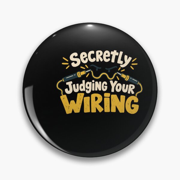 Item preview, Secretly Judging Your Wiring - Wiring Inspector Electrician Humor designed and sold by AMICO77.