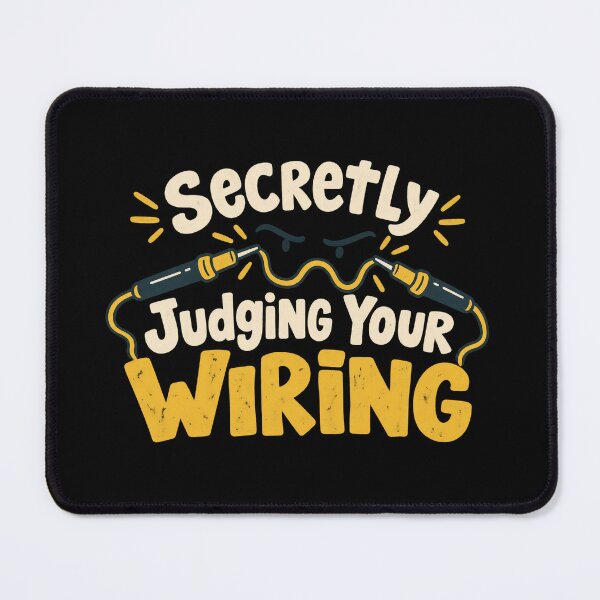Item preview, Secretly Judging Your Wiring - Wiring Inspector Electrician Humor designed and sold by AMICO77.