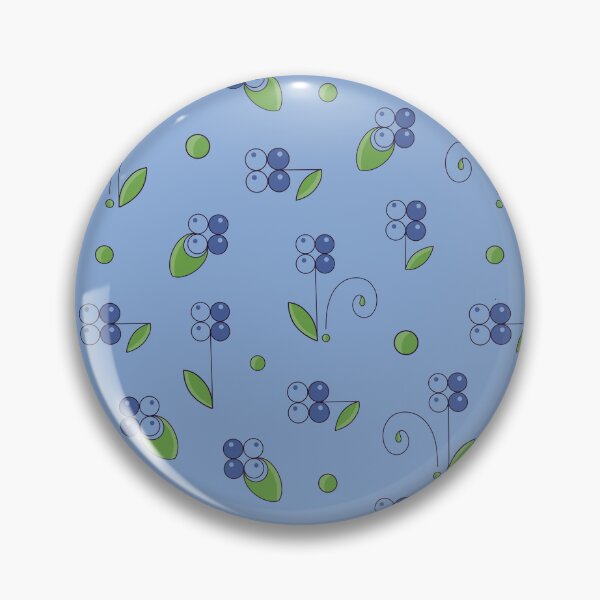 Item preview, Berry floral pattern designed and sold by Charo Debarnot.
