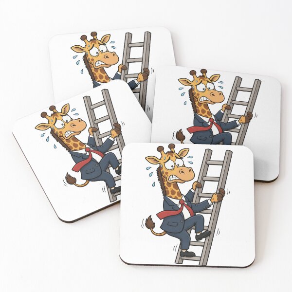 Item preview, CLIMBING THE CORPORATE LADDER (I HAVE A FEAR OF HEIGHTS) designed and sold by Greky.