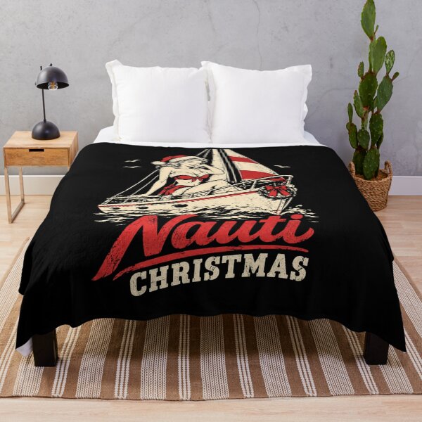 Item preview, Christmas Bikini Woman NAUTI Christmas Sailing designed and sold by JaymeOctober.