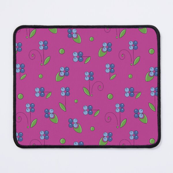 Item preview, Berry floral magenta pattern designed and sold by Charo Debarnot.